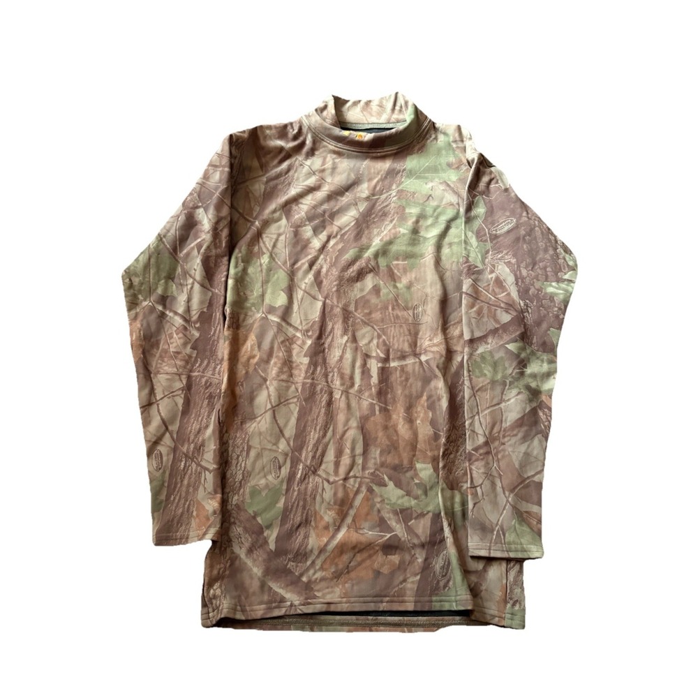 Under Armour Camo Men's Compression Heat Gear Long Sleeve Shirt Sizeβ L